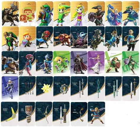 legend of zelda amiibo nfc tags|nfc amiibo bin files.